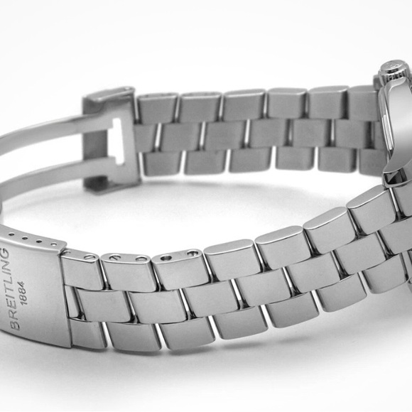 Breitling Colt 33 ml a77387 white dial stainless steel diamond ladies watch main image 8